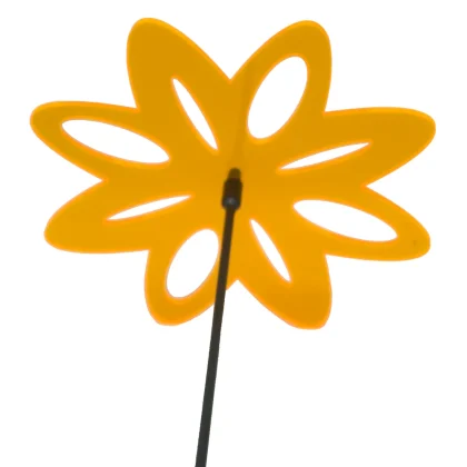 Sonnenfänger Blume in Orange