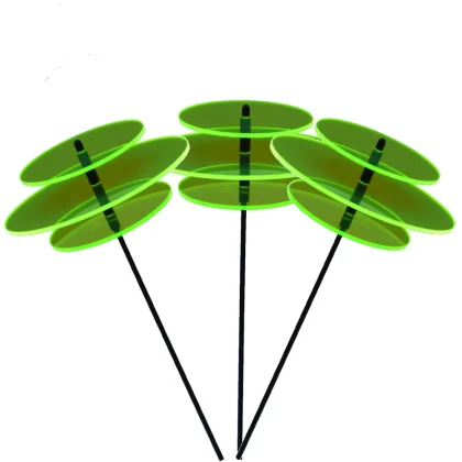 Sonnenfänger Set (3 Stück) mit jeweils 3 Acrylglasscheiben D150 mm und 2x100 mm