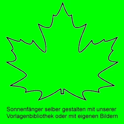 Sonnenfänger selber gestalten 100x100 mm